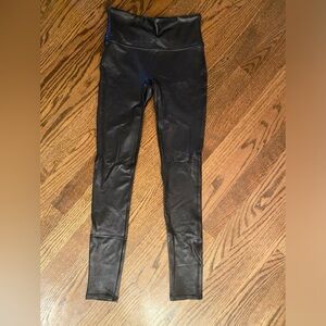 Spanx Faux-Leather Leggings Size S